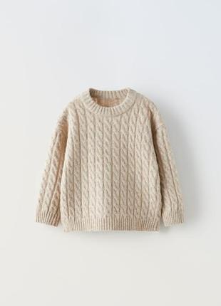 Вязаний светр zara