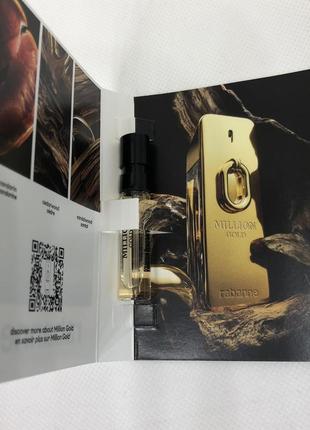 Мужской парфюм rabanne million gold 1,5 ml