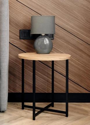 Столики для вітальні в стилі лофт розмір s круглий, кавовий стіл маленький стильний...