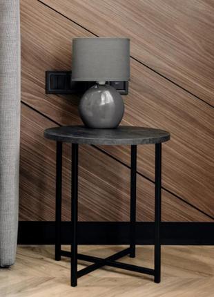 Столики для вітальні в стилі лофт розмір s круглий, кавовий стіл маленький стильний...