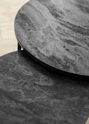 Столики для вітальні в стилі лофт розмір s круглий, кавовий стіл маленький стильний...