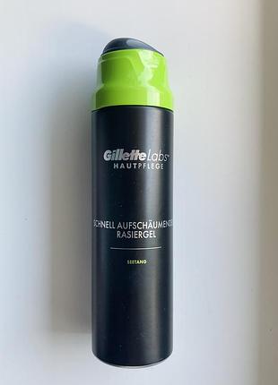 Гель для бритья gillette labs rapid foaming shave gel for men 198г