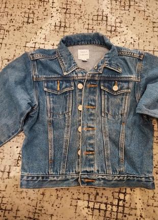 Куртка джинсова для дівчинки 110-116