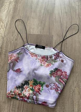 Топ маечка bershka