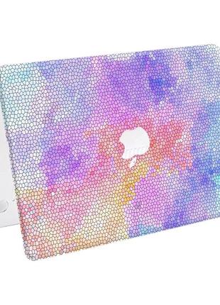 Чехол пластиковый для apple macbook pro 14.2 a2442 акварель (watercolor) макбук про case hard cover5 фото