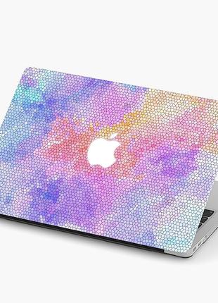 Чехол пластиковый для apple macbook pro 14.2 a2442 акварель (watercolor) макбук про case hard cover