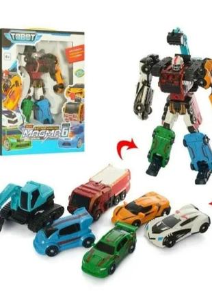 Робот трансформер star toys tobot "magma 6"
