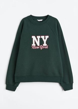 Свитшот h&m divided оверсайз nasa s