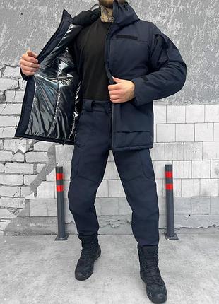 Зимний тактический костюм мнс omni-heat! костюм зимний мнс!