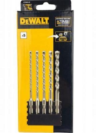 Касета із бурами sds plus 6 шт. dewalt dt70835