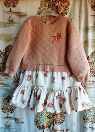 Тепле плаття на 2-3 роки від waikiki