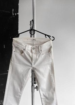 Polo ralph lauren womens white skinny jeans zipper pants stretch жіночі, білі джинси, штани2 фото