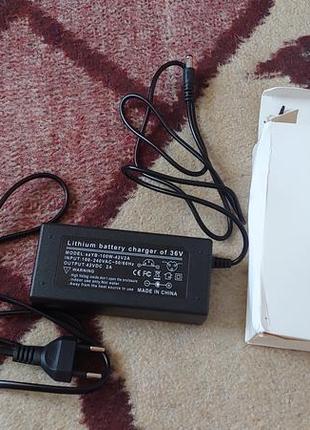 Зарядное устройство 42v li ion 1а 40w зарядка 5.5 х 2.1 аккумуляторы батареи новое
