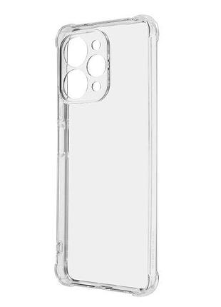 Чехол fiji proof для xiaomi redmi 12 5g прозрачный бампер с усиленными бортами transparent