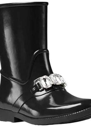 Резиновые сапоги michael kors 38,5 черные