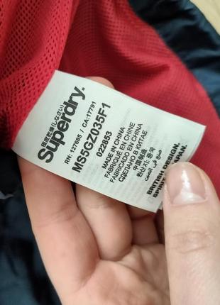 Вітровка куртка легка superdry розмір с5 фото