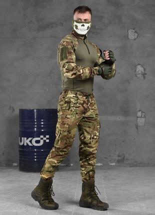 Костюм демісезонний ріп стоп тактичний армійський костюм мультикам3 фото