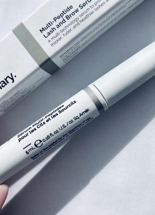 The ordinary multi-peptide lash and brow serum сыворотка для ресниц и бровей2 фото