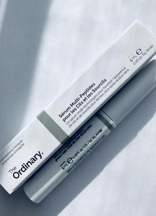 The ordinary multi-peptide lash and brow serum сыворотка для ресниц и бровей3 фото