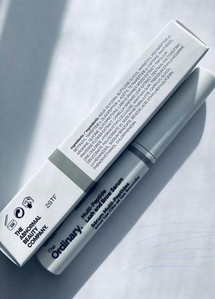 The ordinary multi-peptide lash and brow serum сыворотка для ресниц и бровей5 фото