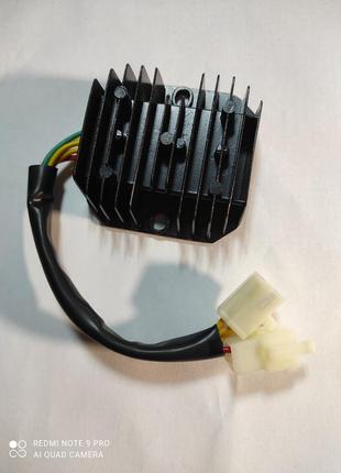 Реле регулятор напряжения для мотоциклов viper/minsk (5 контактов) (3+2)