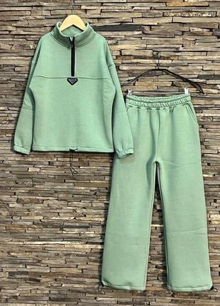 Теплий костюм  для дівчинки на ріст  146 см, 152 см, 158 см, 164 см