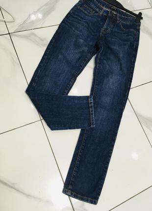 Синие зауженные мужские джинсы boohooman 284 фото