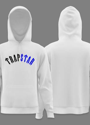 Чоловіче худі trapstar біле унісекс-трипстр толстовка з капюшоном кофта