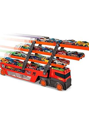 Машинка action мега-транспортер ghr48 45 см 4