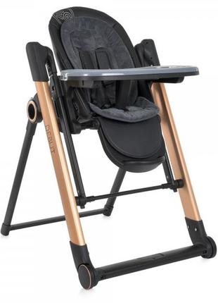 Стульчик для кормления el camino me-1102-posh-black черный