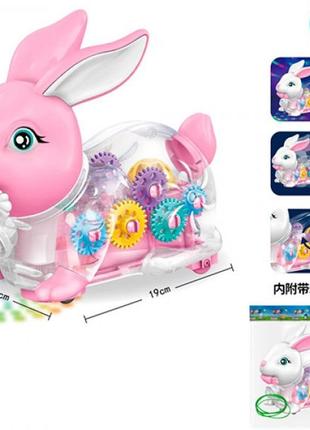 Музыкальная игрушка зайчик cl-1 19 см