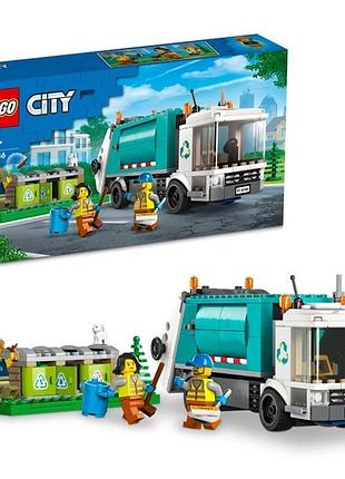 Конструктор мусороперерабатывающий грузовик 60386 261 деталь