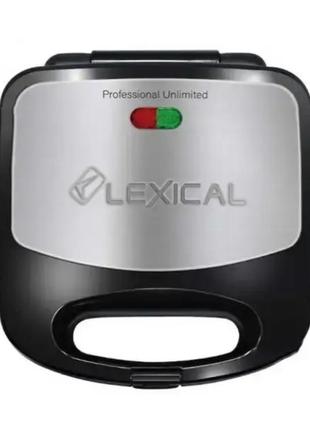 Мультимейкер электрический lsm-2532 800 вт сэндвичница для дома со сменными пластинами вафельница