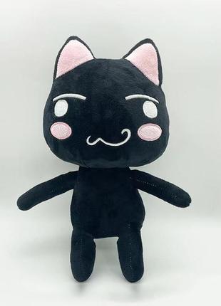 Мягкая игрушка куро черный торо кот toro cat