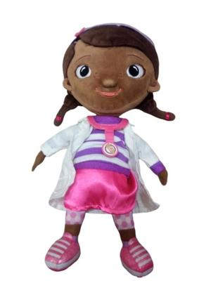 Большая фирменная плюшевая кукла доктор плюшева огригинал doc mcstuffins doc doll