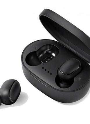 Беспроводные блютуз наушники tws a6s черный