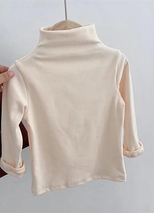 Теплый детский гольф микрофлис 6