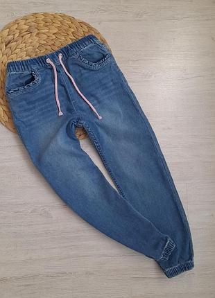 Джинсовые джоггеры