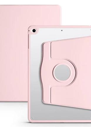 Чехол книжка wiwu для apple ipad 6 (2018) поворотный на 360 градусов pink