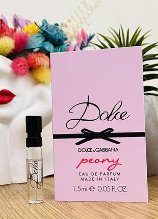 Оригінал пробник парфум парфумована вода dolce & gabbana dolce peony