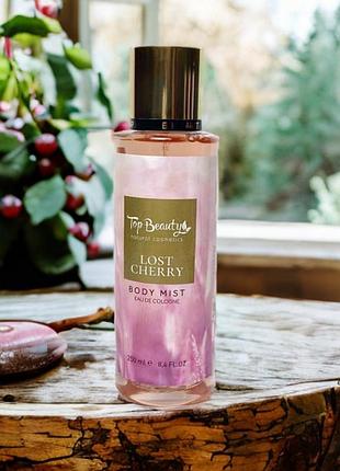 Парфюмированный спрей для тела top beauty lost cherry 250ml