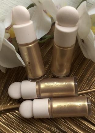Шелковый жидкий хайлайтер rare beauty оттенок outshine