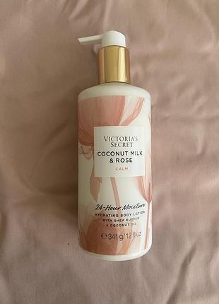 Парфюмированный лосьон coconut milk & rose victoria’s secret natural beauty...