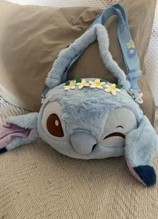 Сумка м‘яка іграшка стіч stich disney