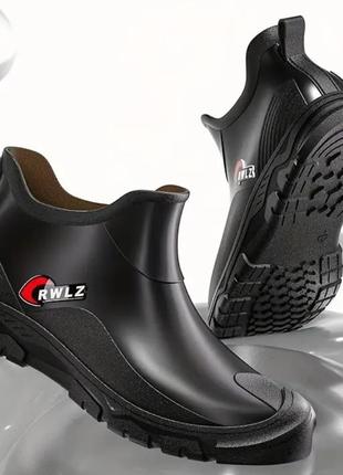 Новые!паянные водонепроницаемые резиновые сапоги, сапожки, ботинки, резинки, обувь р.4110 фото