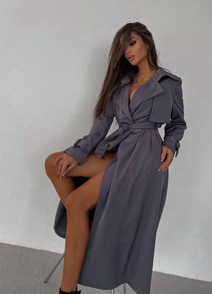 Тренч плащ женский