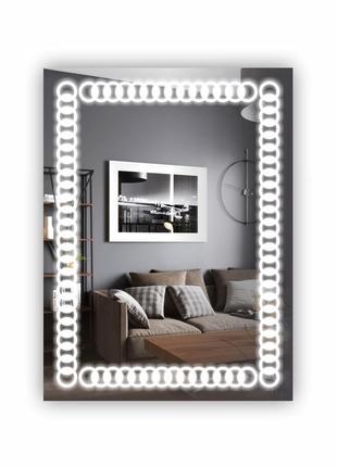 Зеркало с led подсветкой sr-079 (600х800мм)