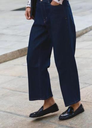 Джинси жіночі сині висока посадка zara new