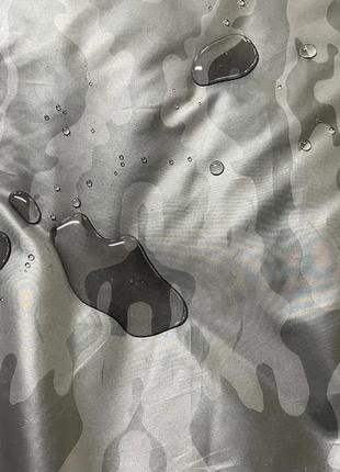 Тактичний військовий дощовик пончо камуфляж тканинна прогумована арміський дощовик намет прорезинений6 фото