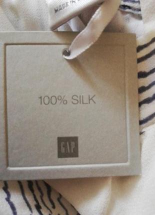 Блуза gap - silk - siize m 4